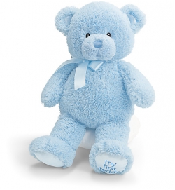 Baby Gund 15吋 "My 1st Teddy" 藍色經典泰迪熊 